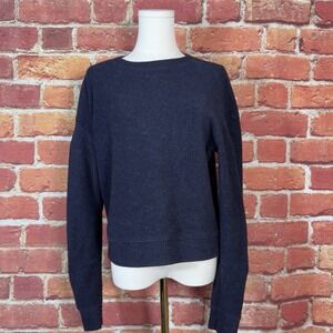 ALO Yoga Navy Sweatshirt
